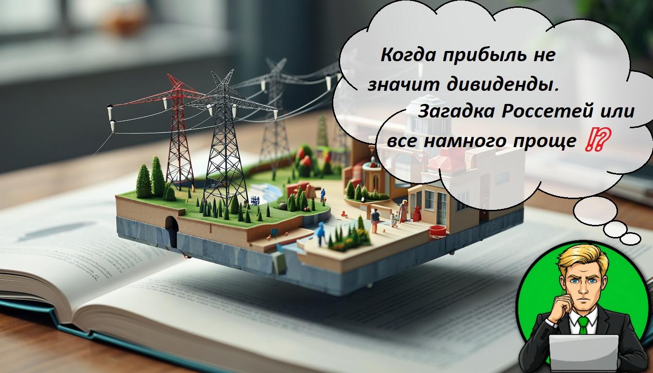 Когда прибыль не значит дивиденды. Загадка Россетей или все намного проще ⁉️