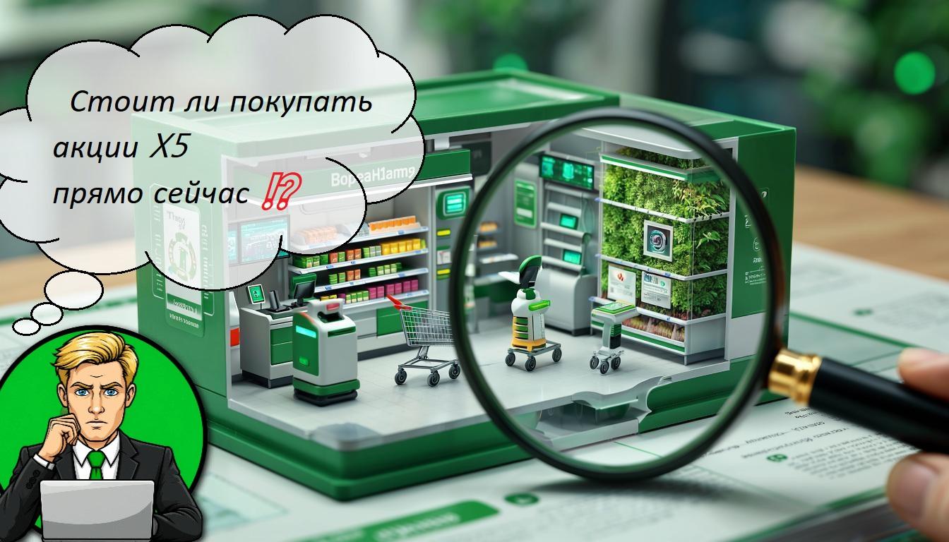 Стоит ли покупать акции X5 прямо сейчас ⁉️