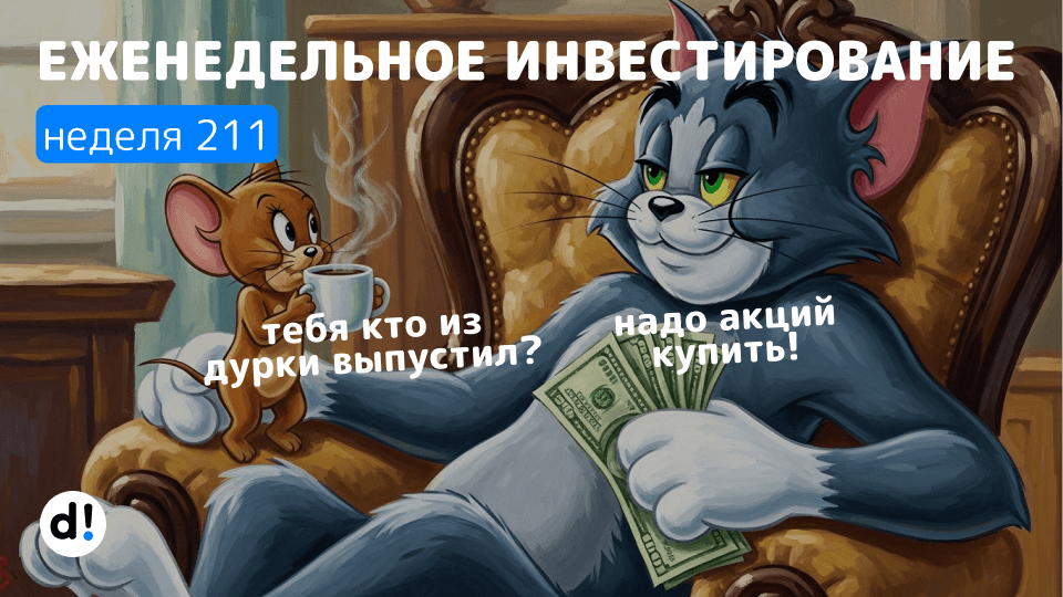 🚀 Продолжаю создавать пассивный доход. Еженедельное инвестирование №211