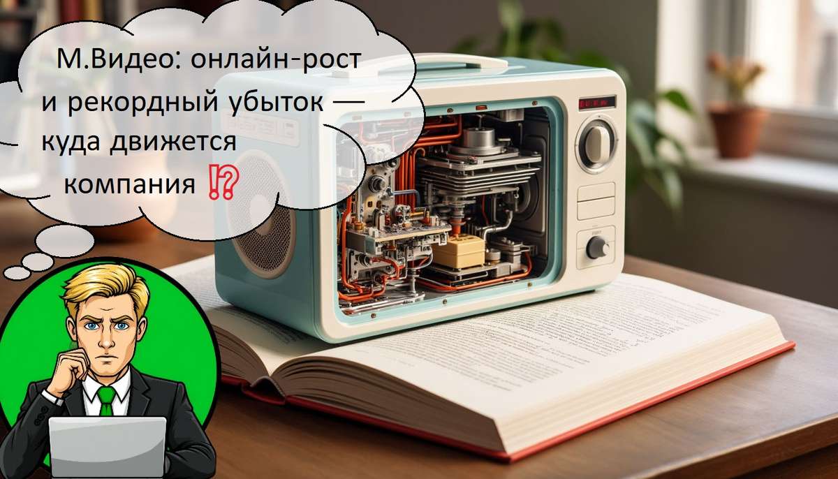📱 М.Видео: онлайн‑рост и рекордный убыток — куда движется компания ⁉️