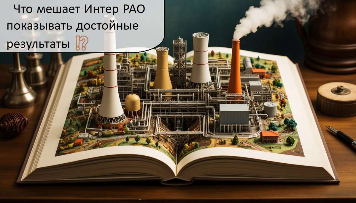 ⚡ Что мешает Интер РАО показывать достойные результаты ⁉️