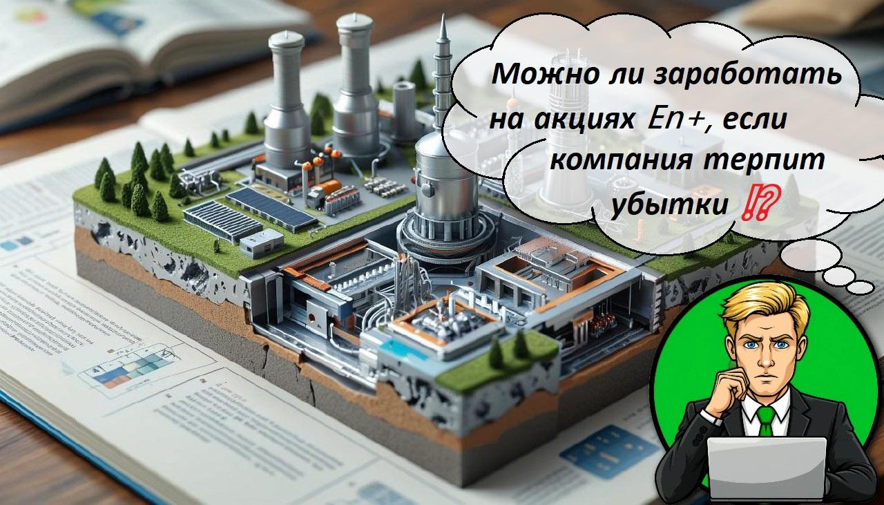 Можно ли заработать на акциях En+, если компания терпит убытки ⁉️