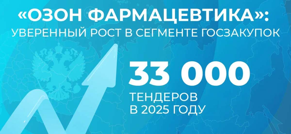 «Озон Фармацевтика»: уверенный рост в сегменте госзакупок