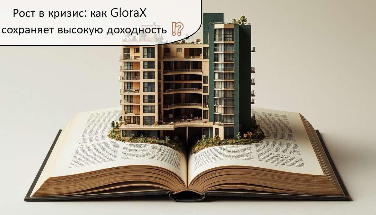 🏗️ Рост в кризис: как GloraX сохраняет высокую доходность ⁉️