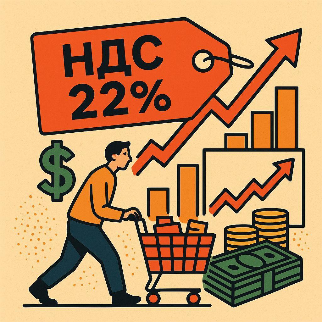 💰 НДС 22%: как это ударит по кошельку и рынку? 💰