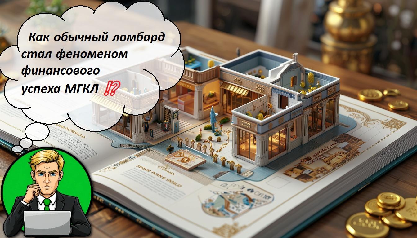 Как обычный ломбард стал феноменом финансового успеха МГКЛ ⁉️