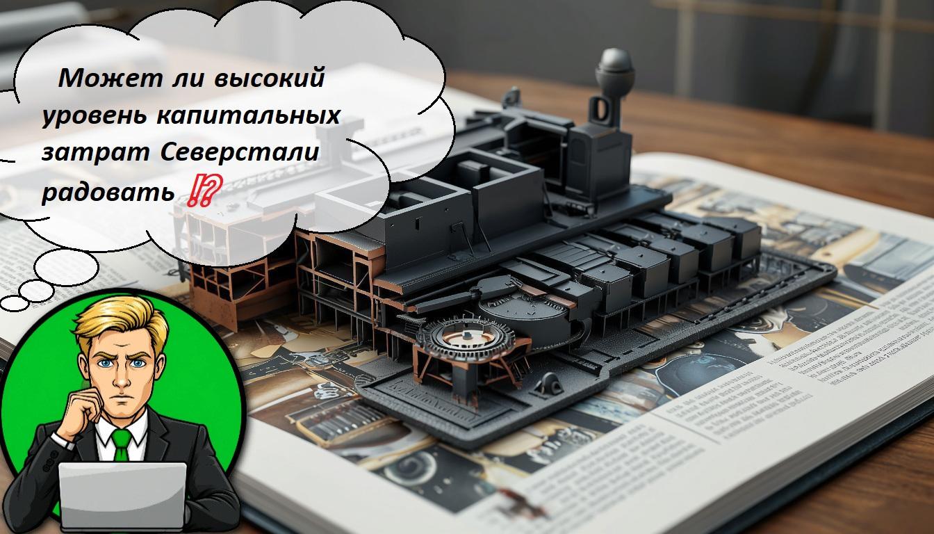 Может ли высокий уровень капитальных затрат Северстали радовать ⁉️