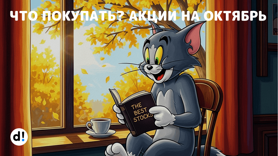 💰 Рынок падает. Какие акции купить в октябре 2025? Мой личный список