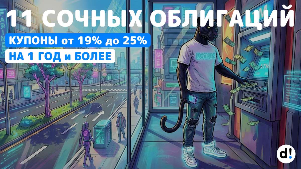 💰 11 облигаций с жирными ежемесячными купонами от 19% до 25%. Рейтинг ВВВ и ВВВ+