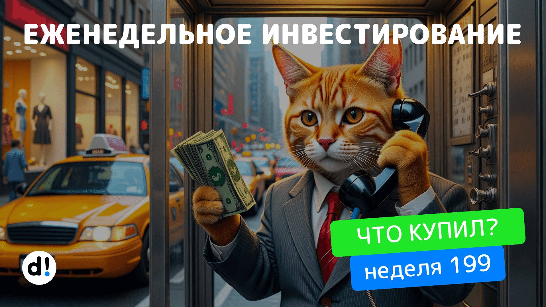 🔥 Создание пассивного дохода. Что купил? Еженедельное инвестирование №199